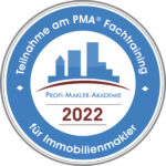 Emblem 2022 PMA® Fachtraining fuer Immobilienmakler gross