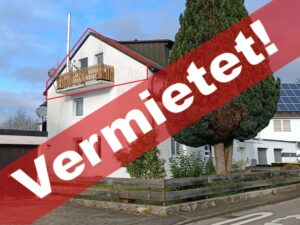 vermietet