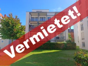 vermietet